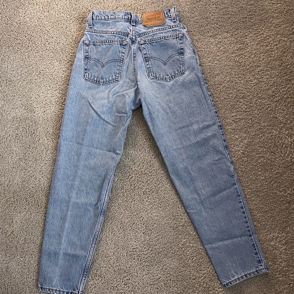 Levi’s 90s 550 taper straight leg mom jean cotton casual classic vintage - Picture 3 of 10